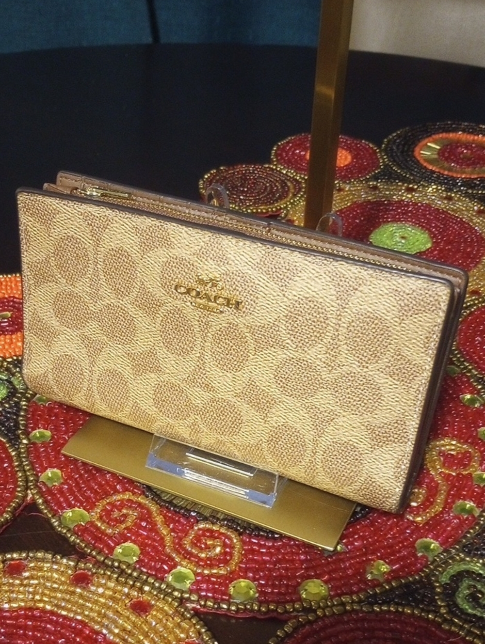New Coach Slim Wallet CW661 - Picture 6 of 17